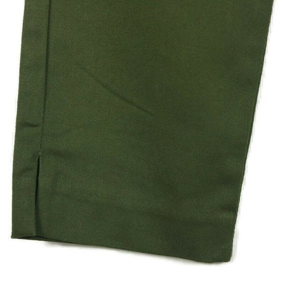 Old Navy Wow Pants Skinny Ankle Crop Olive Green‎ Chinos Stretch 4 - Picture 10 of 12